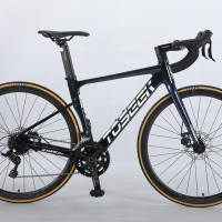 3333Toseek R-Type Aero All New Road Bike 700C Disc Brake Full Alloy One-Tone Colored Frame5457