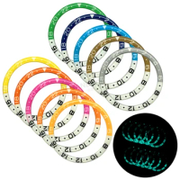 38MM Bezel Case Outer Ring SKX007 SKX011 Diver Luminous Resin Ring Mouth Watch Accessory