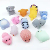little squishy Toy Cute Animal Antistress Squeeze Mochi Squishy Toys Abreact Soft Sticky Squishi Stress Relief Toys Funny Gift