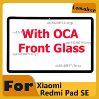 11" Front Screen With OCA Touch Panel For Xiaomi Redmi Pad SE Redmi PAD 2 2nd Gen Outer Glass Touch Screen Replacement Parts