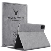 Retro Deer Matte PU Leather Case For iPad 10.2 8th 9th 9.7 5th 6th smart Cover for iPad Air 5 4 10.9 2022 Mini 6 8.3 Tablet case