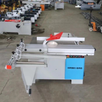 China Woodworking Industry Sliding Saw Table 1600mm Mini Table Saw 45/90 Degree Tilt sliding Table Panel Saw