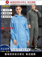 【售後無憂】連體無塵服凈化服無塵衣防靜電連體服潔凈服噴漆服防塵防護工作服