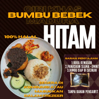 BUMBU BEBEK HITAM CIRI KHAS MADURA- SAMBAL SEASONING SIAP SAJI