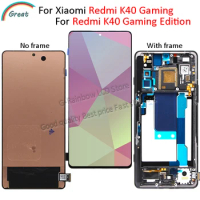 6.67'' For Xiaomi Redmi K40 Gaming Display Touch Panel Screen Digitizer Pantalla For Redmi K40 Gaming Edition LCD