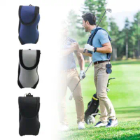 Golf Ball Storage Pouch Fastener Tape Design Dust-proof Anti-scratch Storage Bag Waterproof Golf Ball Holder Carrier Bag
