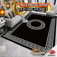 ( Raya Special ) Carpet Velvet 5D All Sizes 6XL 3XL XL M G1-G20 Ready Stock for Home Deco / Karpet /