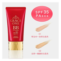 大賀屋 日本製 KOSE高絲 特濃彈力BB霜 一瓶7效 GRACE ONE BB霜 膠原蛋白BB霜 J00054343