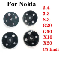 10PCS Back Rear Camera Glass Lens with Adhesive Sticker For Nokia 3.4 5.3 8.3 G20 G50 X10 X20 C5 Endi