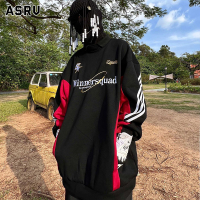 RGASRV áo hodie áo khoác hoddie áo hoodie đi học sweater áo thu đông Áo cổ tròn nam áo gió Đại học đ