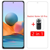 tempered glass on redmi note 10 pro screen protector camera lens protective film for xiaomi ksiomi readmi redmy note10pro not 9h