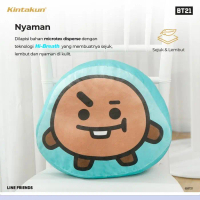 Kintakun Home Karakter Animasi Korea Bantal Boneka Sofa Empuk Cushion Pillow Dekorasi Busa Bantal Te