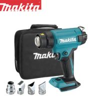 Makita DHG181 Hot Air Gun Tool Bag Set 18V Lithium Film Plastic Welding Shrink Heat Gun 550°C With 832393-5