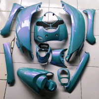Cover Full Body Halus Honda Scoopy fi tahun 2017 2018 2019 Custom warna tosca lembayung ungu