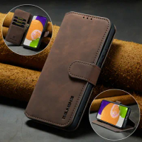 Luxury Matte PU Leather Wallet Cover Case for Samsung Galaxy A53 5G A33 A73 A13 A 53 73 33 Shockproof Mobile Phone Funda