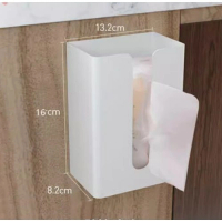 掛壁式紙巾盒（灰色） 