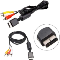 Kabel PS2, 1 Keping, Sesuai untuk Hos PS2, Kabel AV, Audio Video PS2, Kabel Definisi Tinggi RGB, Pan