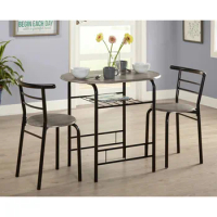 3-Piece Bistro Dining dining table set furniture modern dining table set dinning table