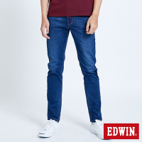 EDWIN 迦績EJ6低腰錐型牛仔褲-男-中古藍
