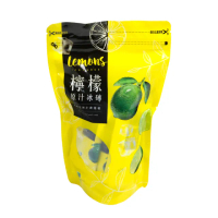 【賀鮮生】100%檸檬冰磚隨手包X8袋任選(20mlX15包/袋；檸檬/金桔檸檬)