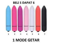 D042 Butt plug peluru silikon lembut nyaman dipakai dengan mode 1 getaran kencang bullet alat keseha