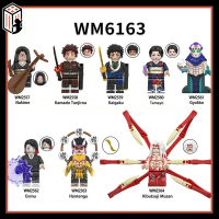 Demon Slayer Kimetsu No Yaiba Đồ chơi Lắp ráp Nhân vật Thanh gươm Diệt Quỷ Mô hình Gyokko Kaigaku Mu