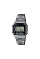 Casio Vintage Men Digital Watch A168WGG-1A Gray Stainless Steel Strap