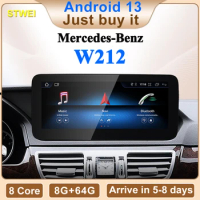 12.3" 8Core Android13 Radio For Mercedes Benz E class W212 Automobile Intelligence System Car Multimedia Screen GPS Navigation
