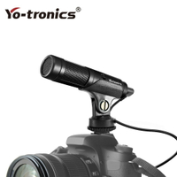 【Yo-tronics】YTM-118e 多媒體直播 手機相機 攝影專用麥克風 輕量好攜帶 附防風罩