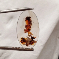 Batu Kristal motif multitafsir - Dendrite Crystal Chalcedony. Bukan Batu Bacan Doko Majiko Yaman Dar