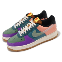 【NIKE 耐吉】x Undefeated 休閒鞋 Air Force 1 Low SP 男鞋 紫 藍 AF1 聯名(DV5255-500)