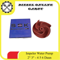 Wp 2\ Wp 3\" Impeller Alkon Kipas Baling Baling Pompa Sedot Air Kipas Impeller Alkon 2inc 3inc 4 Dau