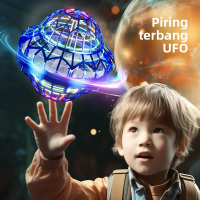 【UFO】Induction Flying Ball Black Technology Children's Toy Intelligent Rotating Ball Glowing Levitat