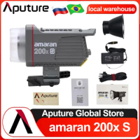 Aputure Amaran 200x S Bi-color Spotlight 200w COB Video Light for Photography 2700-6500K APP Control Amaran 200d S/100x S/100d S