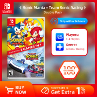 Nintendo Switch Game Deals - Sonic Mania and team sonic racing - Games Physical Cartridge Support TV