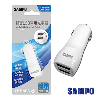 [快]SAMPO USB 車用充電器 DQ-U1203CL