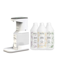 【HM Plus】ST-D03 HM3 自動手指消毒機+HM Plus 乾洗手液 1000ml