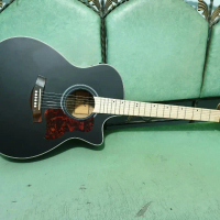gitar akustik elektrik merk cort blackdoff eq tuner murah jakarta