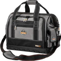 13715 Arsenal 5818 Tool Bag, Zip Open Sides, 61-Pockets, Large Gray