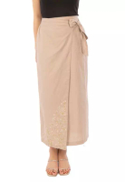 East India Company East India Company - Ethel - Graceful Embroidered Wrap Skirt