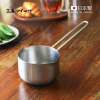 日本相澤工房 AIZAWA 日本製18-8不鏽鋼牛奶鍋/單柄鍋-12cm
