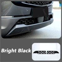 For Mazda CX-50 CX50 2023 2024 Car Front Lower Bumper Grill Grille Molding Cover Car Front Bottom Middle Net Decoration Black