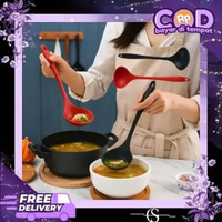 Centong Silicone Food Grade Tahan Panas / Spatula Silikon Soup Ladle Silicone / Centong Sayur Siliko