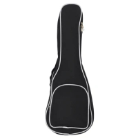 Concert Ukulele Bag Case Backpack 23 Inch Uke Guitar Cover Waterproof Oxford Guitar Backpack Adjustable Shoulder Strap