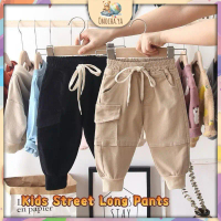 Kids Street Long Pants Boy Casual Trousers Cargo Pants Kids Seluar Track Budak Lelaki Seluar Panjang