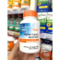 美國Doctor's Best 硫辛酸 600毫克 60粒素食膠囊