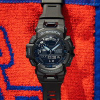 CASIO 卡西歐 G-SHOCK 藍芽運動雙顯手錶 母親節送禮首選 GBA-900-1A
