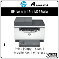 HP Laserjet Pro M236sdw Mfp Printer (Print, Scan, Copy, Mobile Fax, 40 Page ADF, Duplex, Network, Wi