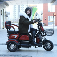 台灣公司/開發票 四輪電動代步車 老人代步車 老人三輪車 三輪車 機車 銷售電動三輪車成人老年休閑代步小型家用迷你接送孩子電瓶車