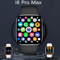 Smart Watch Answer Call Music Player Health Sport Bracelet Fitness Tracker Custom Dial Smartwatch Women Men Gift I8 Pro Max 2024